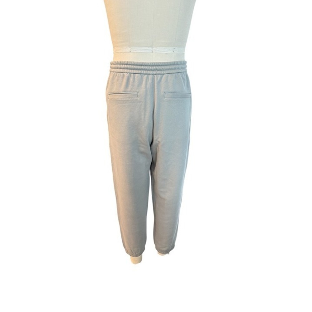 Emporio Armani Mens Gray Cotton Joggers Zip Pocket Sweatpants Logo, Sz X-Large - Picture 3 of 11